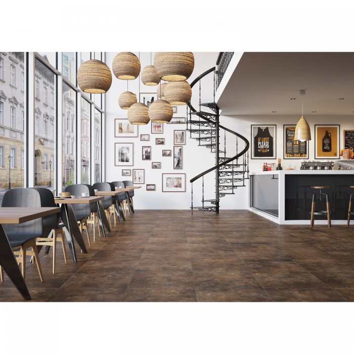 Керамогранит CERRAD PODLOGA APENINO RUST RECT 8×597×597 под камень