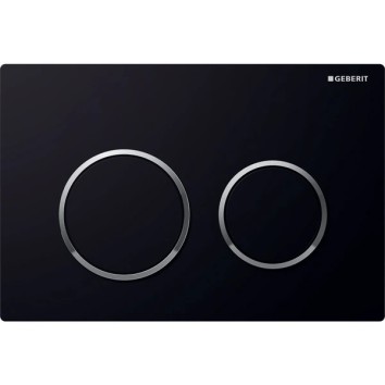 Кнопка зливу Omega 20 115.085.KM.1 чорний Geberit