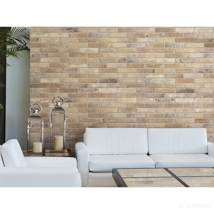 Керамогранит RONDINE Bristol J85667 BRST CREAM BRICK 10×250×60