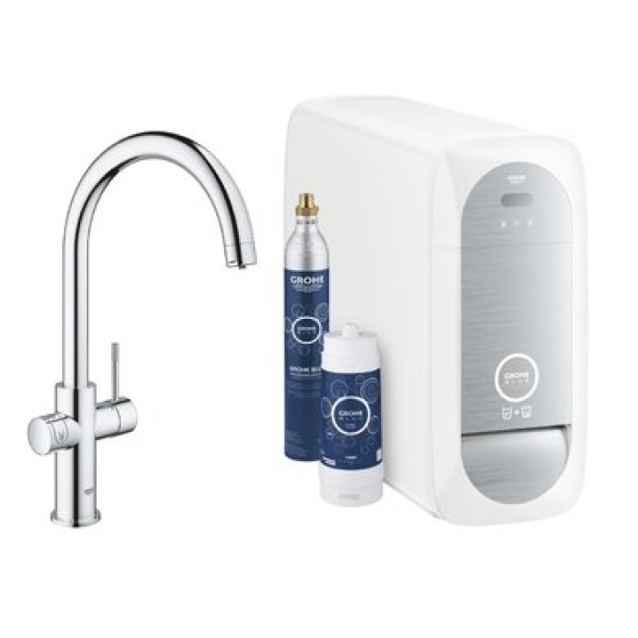 Смеситель со стартовым комплектом GROHE Blue Home 31455000