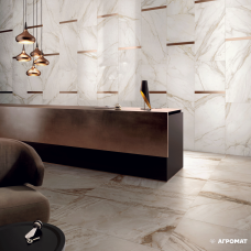 Керамогранит Flaviker Supreme ONYx PRESTIGE LUx+ RET 8×1200×1200 под мрамор