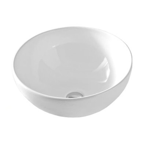 Керамическая раковина 46 см Artceram La Ciotola, white glossy (LCL001 01;00)