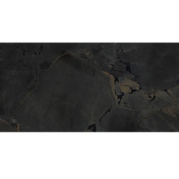 Керамограніт ITT Ceramic Jurassic Black Matt Rect. 60x120 см