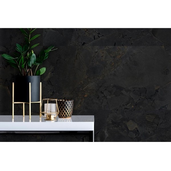 Керамогранит JURASSIC BLACK MATT RECT. 8×1200×600