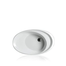 Керамическая раковина 76 см Simas Bohemien, bianco glossy BO 12
