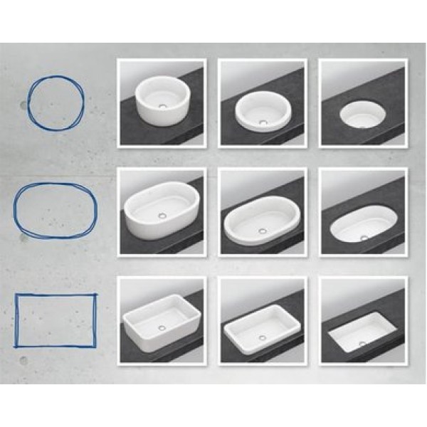 Керамическая раковина Villeroy & Boch Architectura CeramicPlus 412760R1