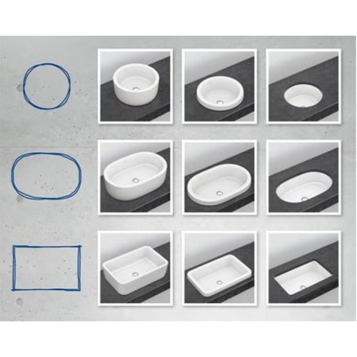 Керамическая раковина Villeroy & Boch Architectura CeramicPlus 412760R1