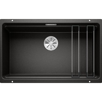 Мойка для кухни Blanco Etagon 700-U Silgranit черный  525891