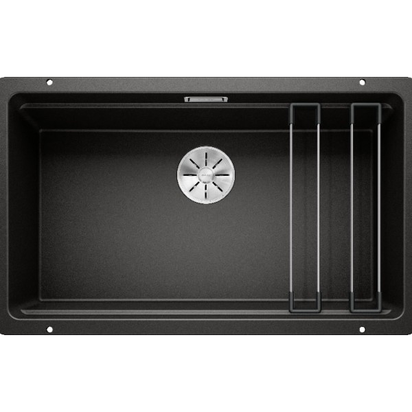 Мойка для кухни Blanco Etagon 700-U Silgranit черный  525891