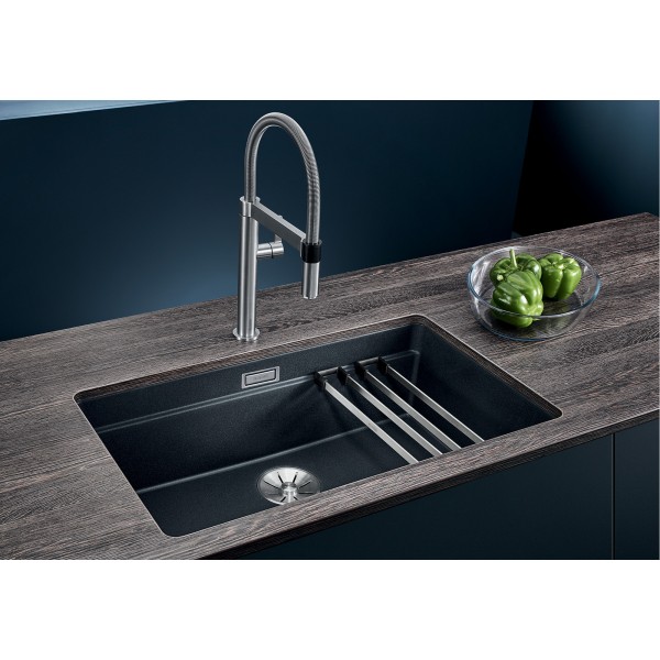 Мойка для кухни Blanco Etagon 700-U Silgranit черный  525891