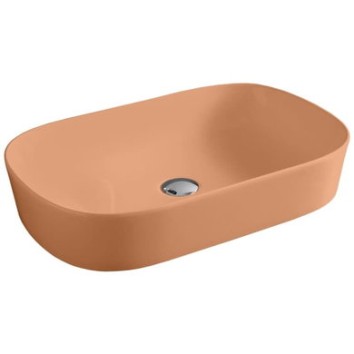 Керамическая раковина 65 см Artceram Ghost, orange cameo (GHL002 13;00)