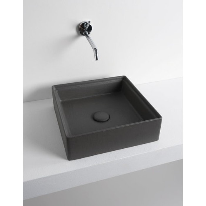 Керамическая раковина 38 см Artceram Scalino, cement arabica (SCL001 25;00)