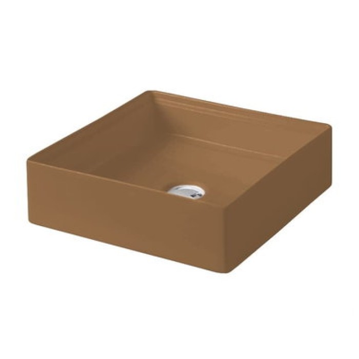 Керамическая раковина 38 см Artceram Scalino, cement arabica (SCL001 25;00)