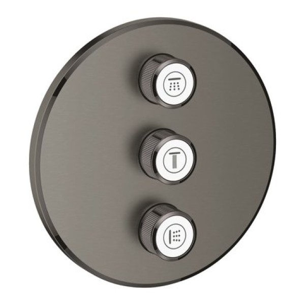 Внешняя панель вентиля для встраиваемого монтажа Grohe Grohtherm SmartControl 29122AL0