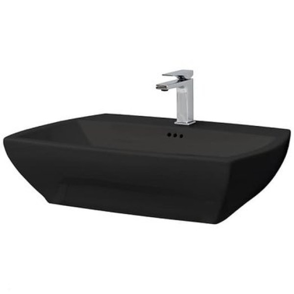 Керамическая раковина 70 см Artceram Jazz, black glossy (JZL005 03;00)