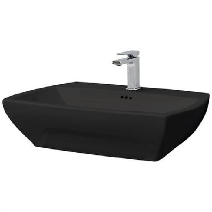 Керамическая раковина 70 см Artceram Jazz, black glossy (JZL005 03;00)