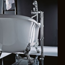 Gruppo Treesse Epoca Impero Ванна на лапах 170x80xh73 см, отделка белый с декором
