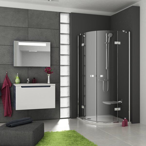 Душевая кабина Ravak Smartline SMSKK4 - 80 Хром Transparent