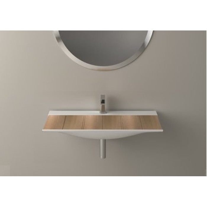 Керамическая раковина 90 см Artceram The One, white matt (THL002 05;00)