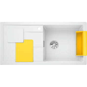 Мойка для кухни Blanco Sity XL 6 S белый-лимон  525055