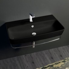 Керамическая раковина 90 см Simas Degrade, antracite matt DE 12