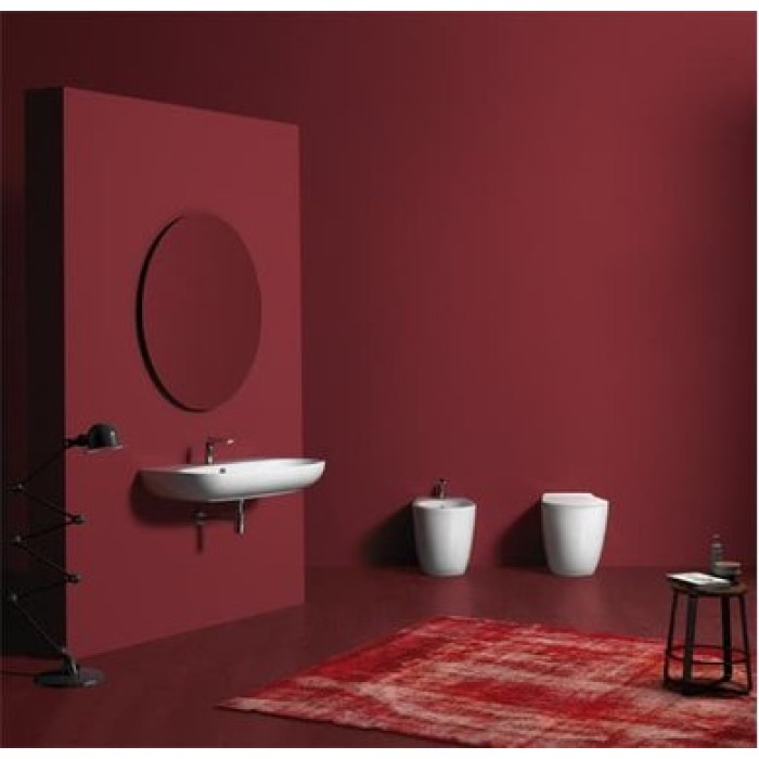 Унитаз пристенный безободковый Simas Vignoni в комплекте с крышкой (VI01 + F88 + VI004)