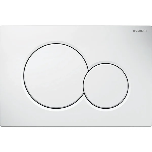 Клавиша смыва Geberit Sigma01, белая 115.770.11.5