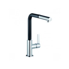 Змішувач для кухні L-ine S (408518775) чорний мат, Kludi