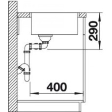 Мойка для кухни Blanco Andano 340/340-IF  522981