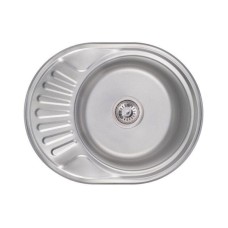 Кухонная мойка Lidz 6044 Satin 0,8 мм (LIDZ6044SAT)