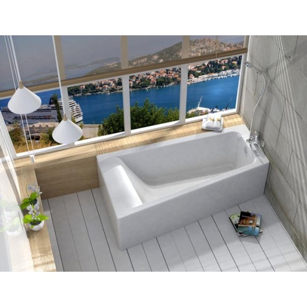 Ванна акриловая 160*90см ROCA EASY A248411000 с ножками