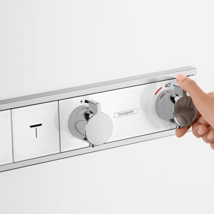 Термостат для душа Hansgrohe RainSelect 15357400 Термостат для душа Hansgrohe RainSelect 15357400