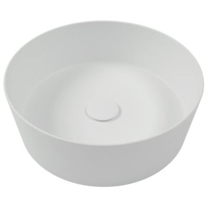 Керамическая раковина 44 см Hatria Happy Hour Slim 07:00s, белый (Y1VG01)