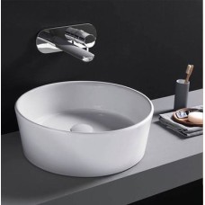 Керамическая раковина 44 см Hatria Happy Hour Slim 07:00s, белый (Y1VG01)