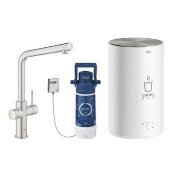 Смеситель и бойлер для раковины GROHE Red Duo M-size 30327DC1