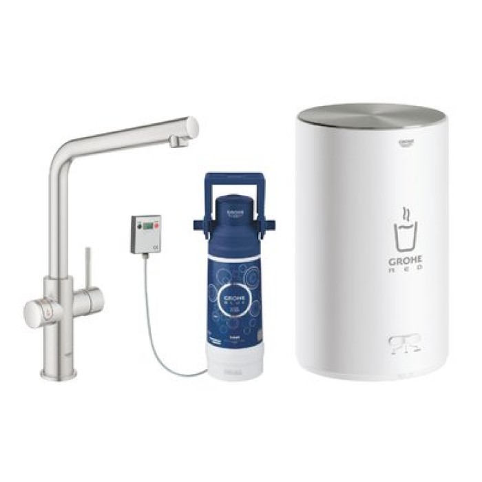 Смеситель и бойлер для раковины GROHE Red Duo M-size 30327DC1