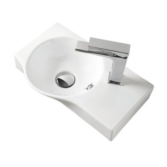 Керамическая раковина 43 см Artceram Lavamani, white glossy (LML001 01;00)