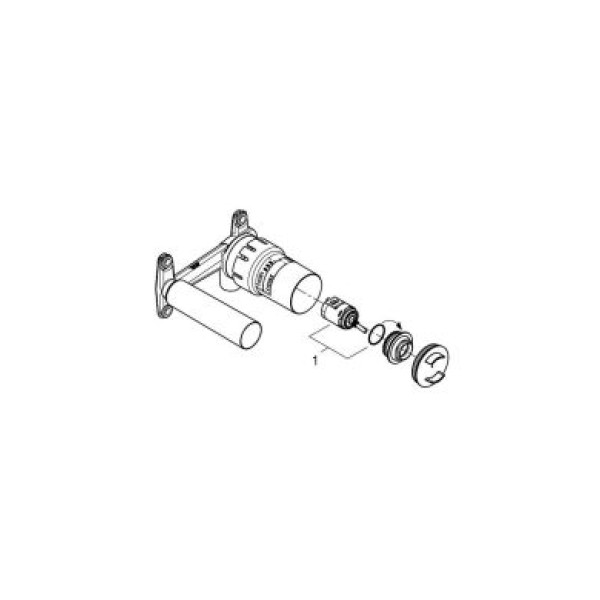 Grohe Смеситель однорычажный Joystick встраиваемый механизм (23429000)