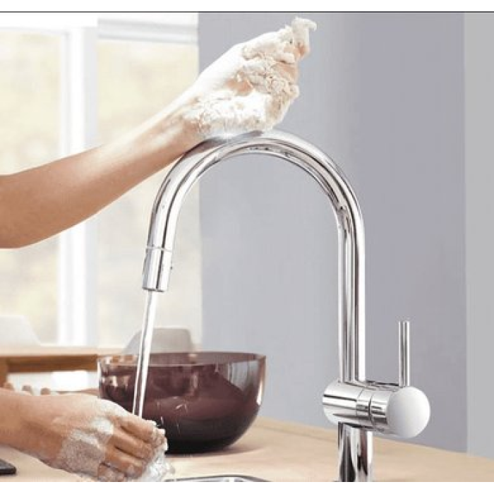 Сенсорный смеситель для кухни Grohe Minta Touch 31358000