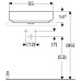 Умывальник встраиваемый на столешницу Geberit VariForm 500.774.01.2