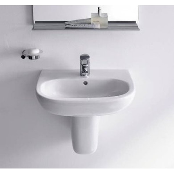 Плитка керамогранит Керамическая раковина 55 см Duravit D-Code 2310550000 для пола