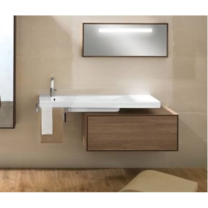 Керамическая раковина 150 см Hatria Grandangolo, белый (Y0V801)