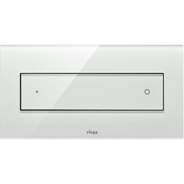 Клавиша смыва Viega Visign for Style 12 модель 8332.1, стекло прозр./светло-серый 687854