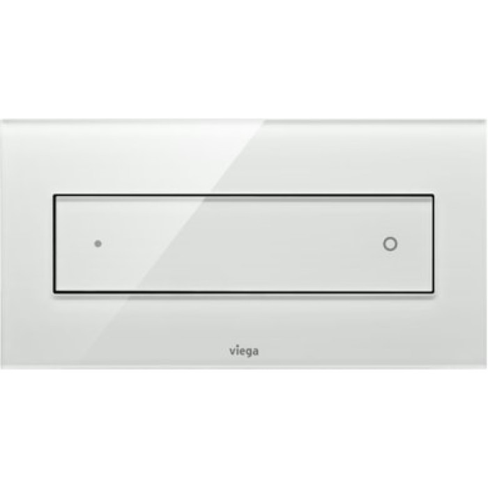 Клавиша смыва Viega Visign for Style 12 модель 8332.1, стекло прозр./светло-серый 687854