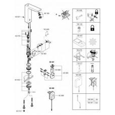 Grohe Eurocube E Смеситель для раковины сенсорный (36441000)