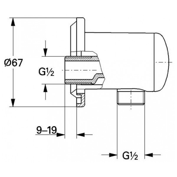 Шланговое подключение Grohe Relexa 28671000