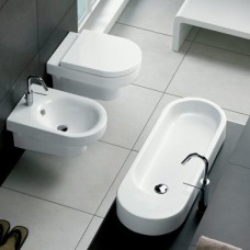 Керамическая раковина 100 см Hatria Area, белый (Y0W101)