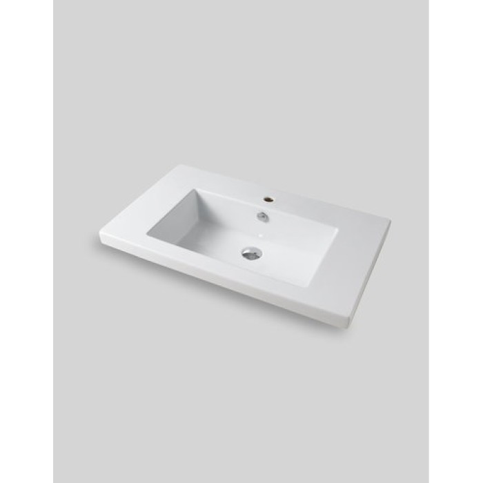 Керамическая раковина 96 см Artceram Gap, white glossy (GPL004 01;00)