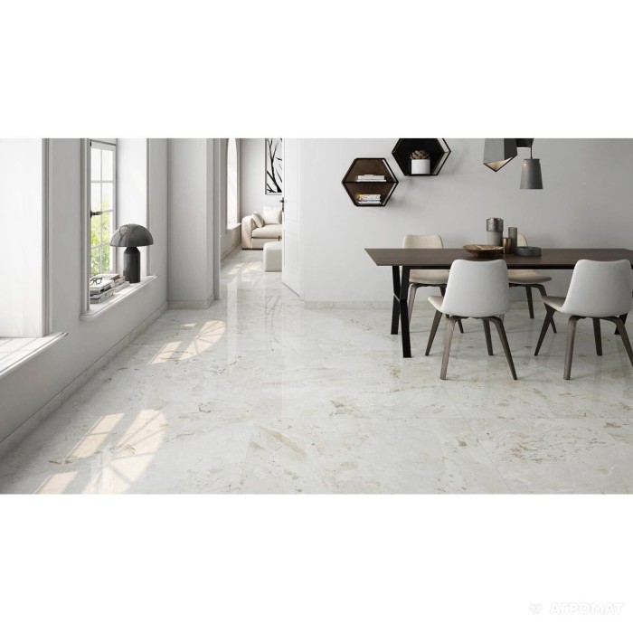 Керамогранит Pamesa CR. Santoro CR.SANTORO CREAM (FAM 004/LEVEGLASS) 11×750×750 под мрамор