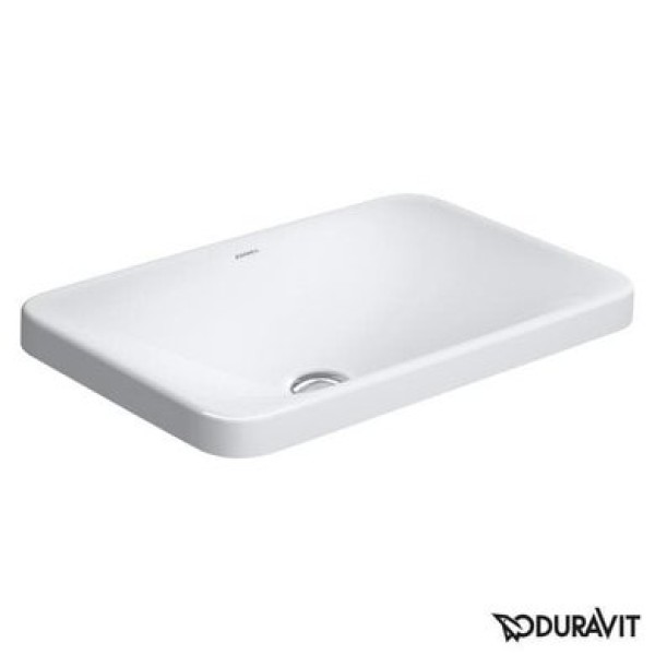 Плитка керамогранит Керамическая раковина 55 см Duravit P3 Comforts 0377550000 для пола